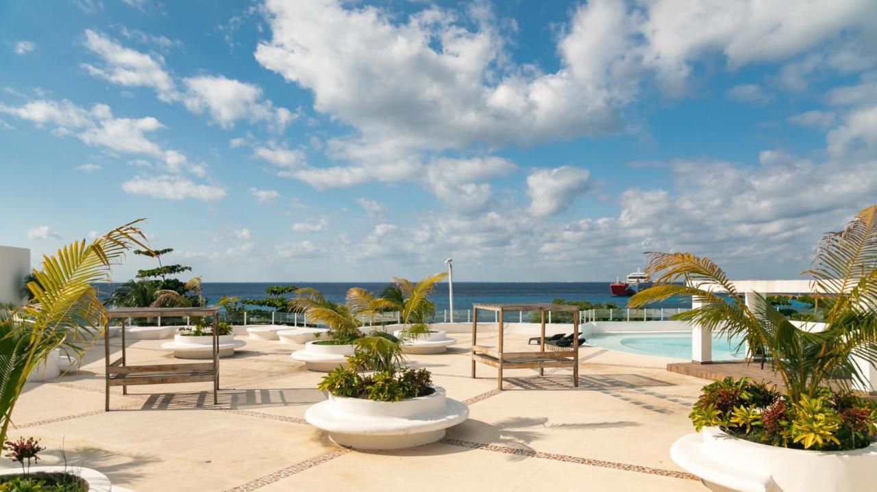 Estudio En Cozumel Con Vista Al Mar, Condominio Con Alberca A1 Zewnętrze zdjęcie